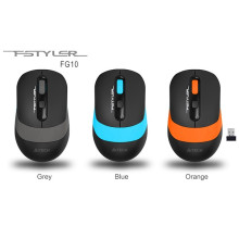 A4Tech FG10 FSTYLER 2.4G Wireless Mouse - Black